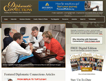 Tablet Screenshot of diplomaticconnections.com